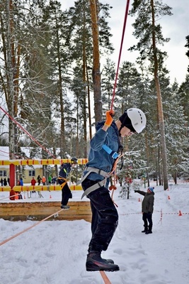 Соревнования по спортивному туризму на лыжах